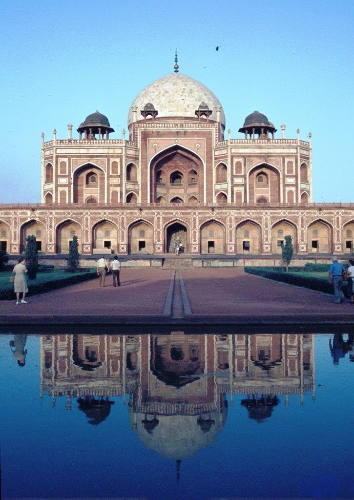 Indien - Humayun-Mausoleum - 1981